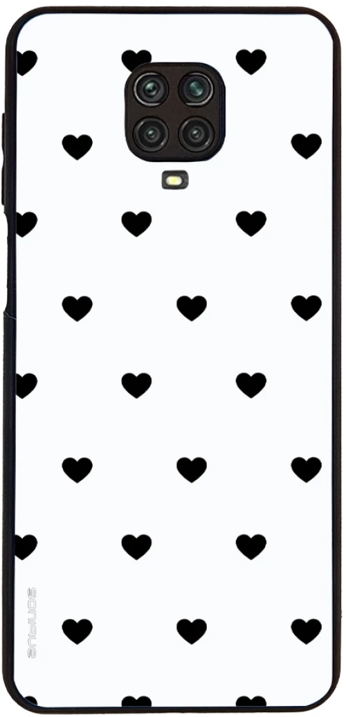 Θήκη Sonique Heart Series για Xiaomi Redmi Note 9S/9 Pro Λευκό