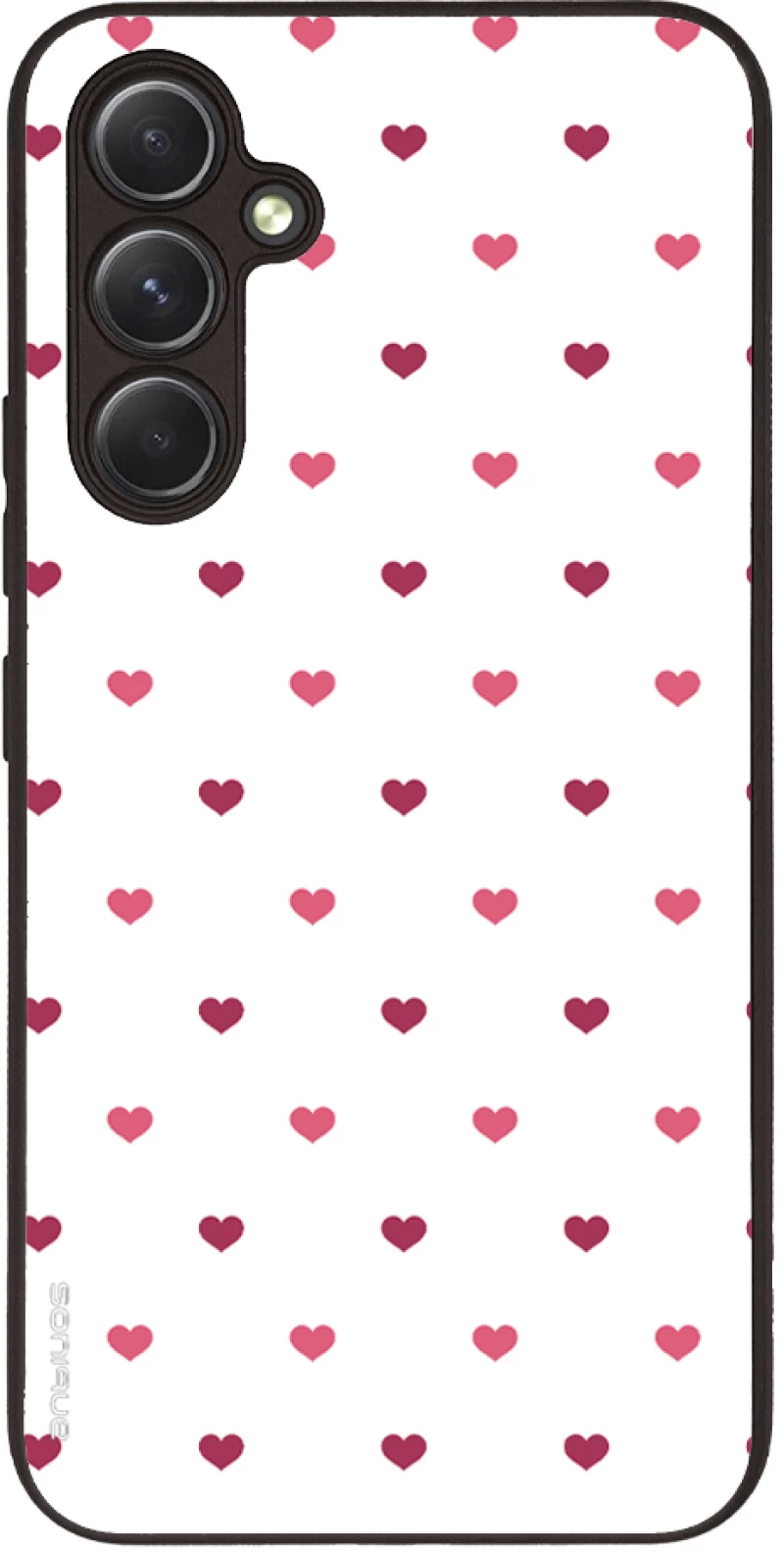 Θήκη Sonique Heart Series για Samsung Galaxy A54 5G Λευκό 01