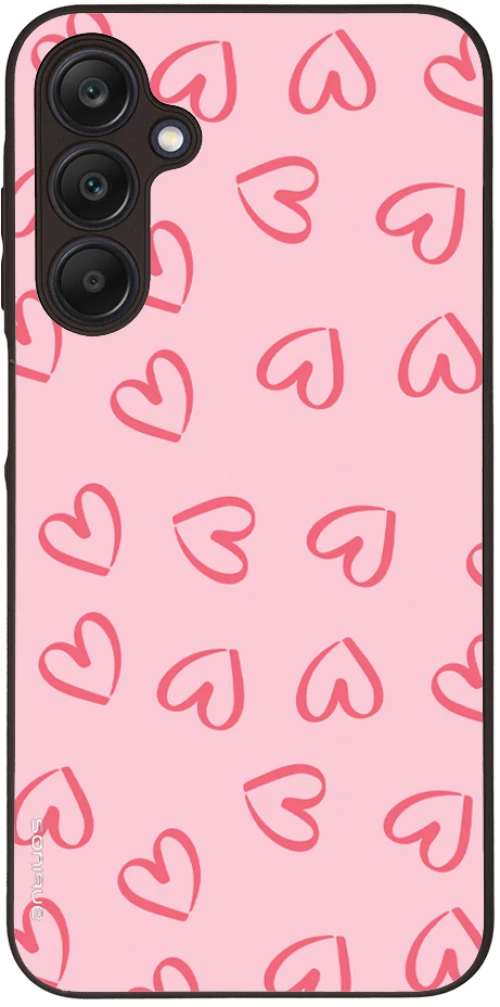Θήκη Sonique Heart Series για Samsung Galaxy A25 5G Ροζ