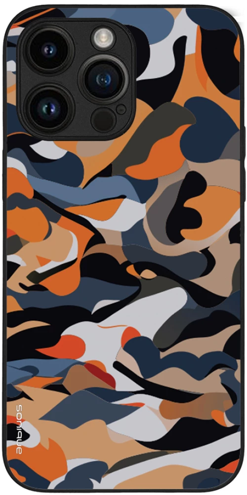 Θήκη Sonique Camouflage Army Series για Apple iPhone 14 Pro Max Πορτοκαλί