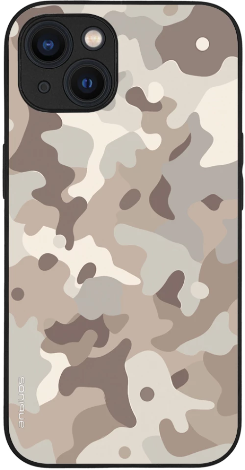 Θήκη Sonique Camouflage Army Series για Apple iPhone 13 Μπεζ