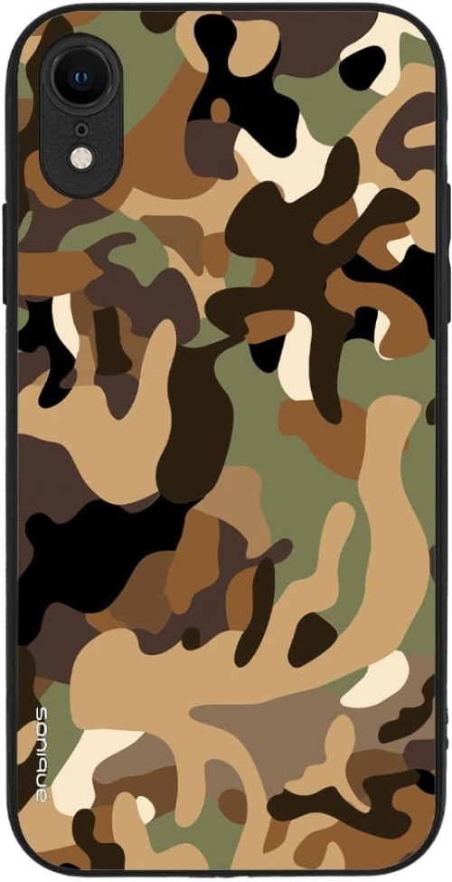 Θήκη Sonique Camouflage Army Series για Apple iPhone XR Καφέ
