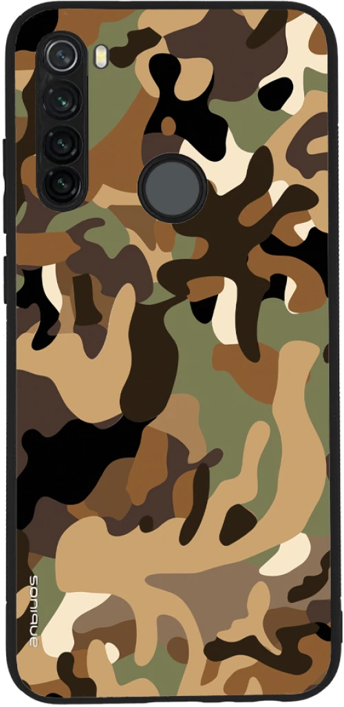 Θήκη Sonique Camouflage Army Series για Xiaomi Redmi Note 8T Καφέ