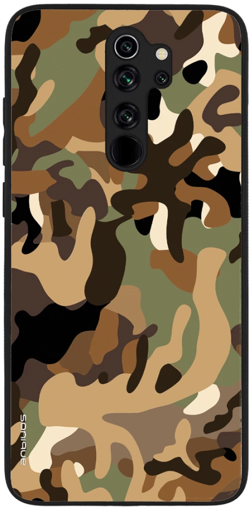 Θήκη Sonique Camouflage Army Series για Xiaomi Redmi Note 8 Pro Καφέ