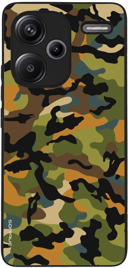 Θήκη Sonique Camouflage Army Series για Xiaomi Redmi Note 13 Pro Plus 5G Πράσινο 01