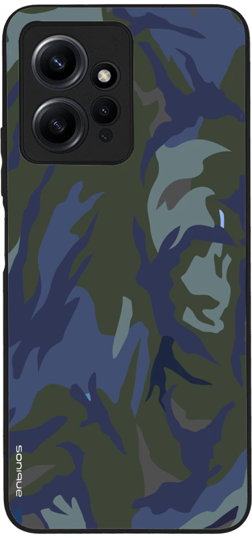 Θήκη Sonique Camouflage Army Series για Xiaomi Redmi Note 12 4G Μπλε 01