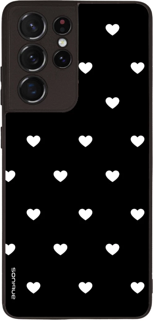 Θήκη Sonique Heart Series για Samsung Galaxy S21 Ultra Μαύρο 02