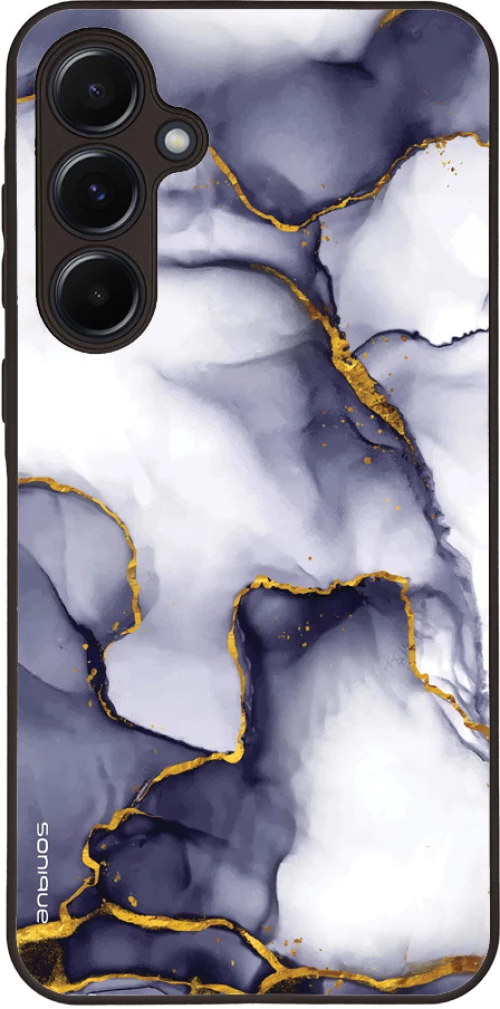 Θήκη Sonique Marble Series για Samsung Galaxy A55 5G Μωβ Γκρι