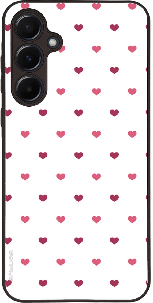 Θήκη Sonique Heart Series για Samsung Galaxy A55 5G Λευκό 01