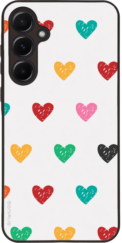 Θήκη Sonique Heart Series για Samsung Galaxy A55 5G Λευκό 02