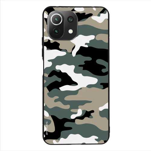 Θήκη Sonique Camouflage Army Series για Xiaomi Mi 11 Lite 4G / Mi 11 Lite 5G Χακί