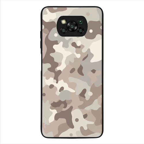Θήκη Sonique Camouflage Army Series για Xiaomi Poco X3 NFC / Poco X3 Pro Μπεζ