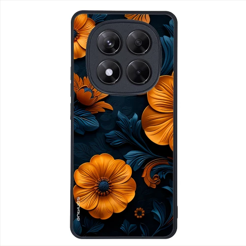 Θήκη Sonique 3D Flower Series για Xiaomi Redmi Note 14 Pro Plus 5G Πορτοκαλί 01