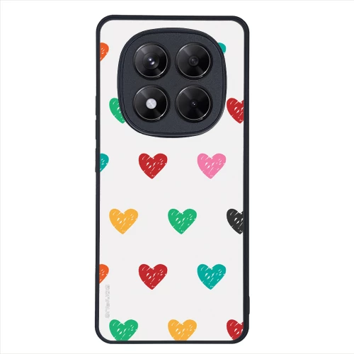 Θήκη Sonique Heart Series για Xiaomi Redmi Note 14 Pro 5G / Poco X7 5G Λευκό 02