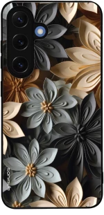 Θήκη Sonique 3D Flower Series για Samsung Galaxy S25 Γκρι