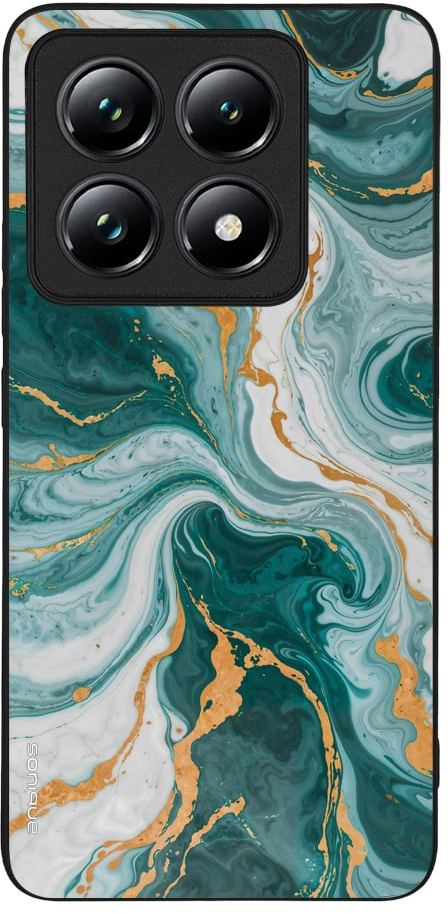 Θήκη Sonique Marble Series για Xiaomi Xiaomi 14T Pro Πράσινο 01