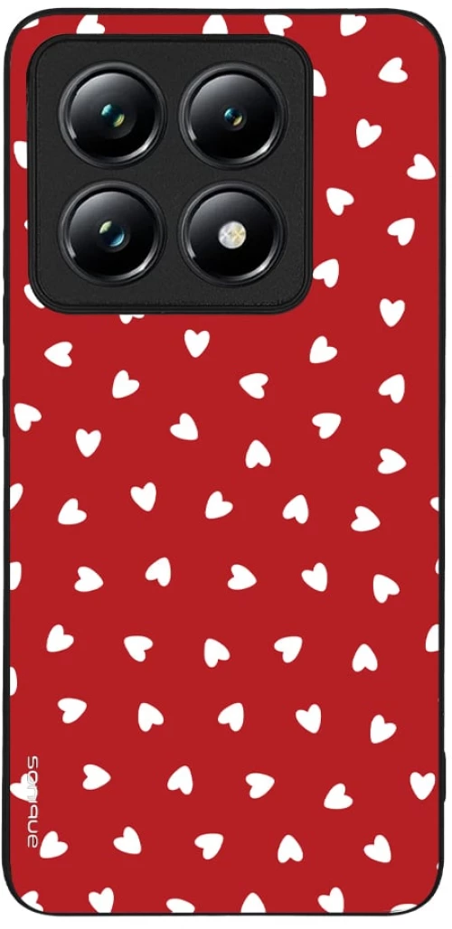 Θήκη Sonique Heart Series για Xiaomi Xiaomi 14T Pro Κόκκινο
