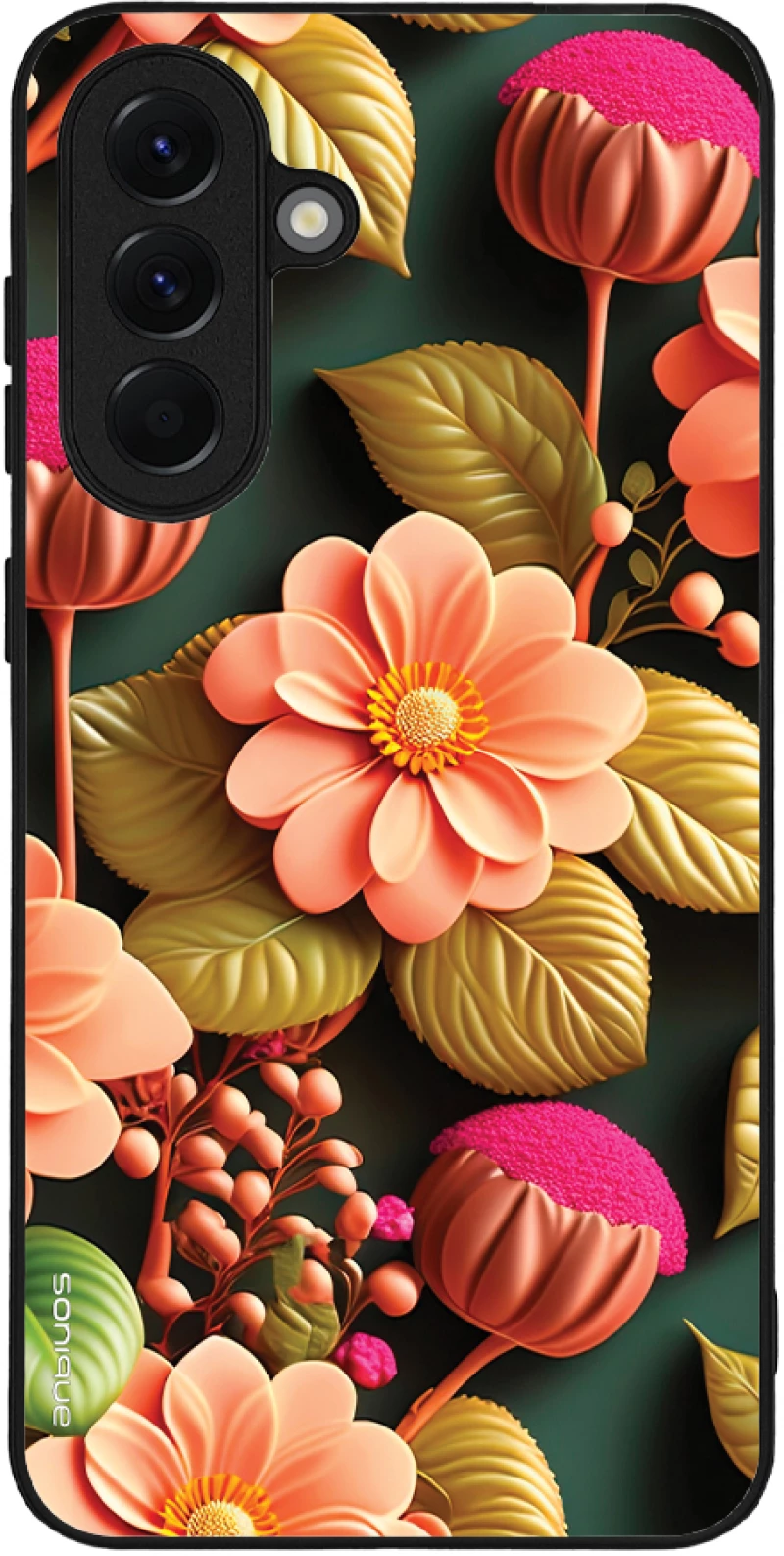 Θήκη Sonique 3D Flower Series για Samsung Galaxy A56 5G Σομόν