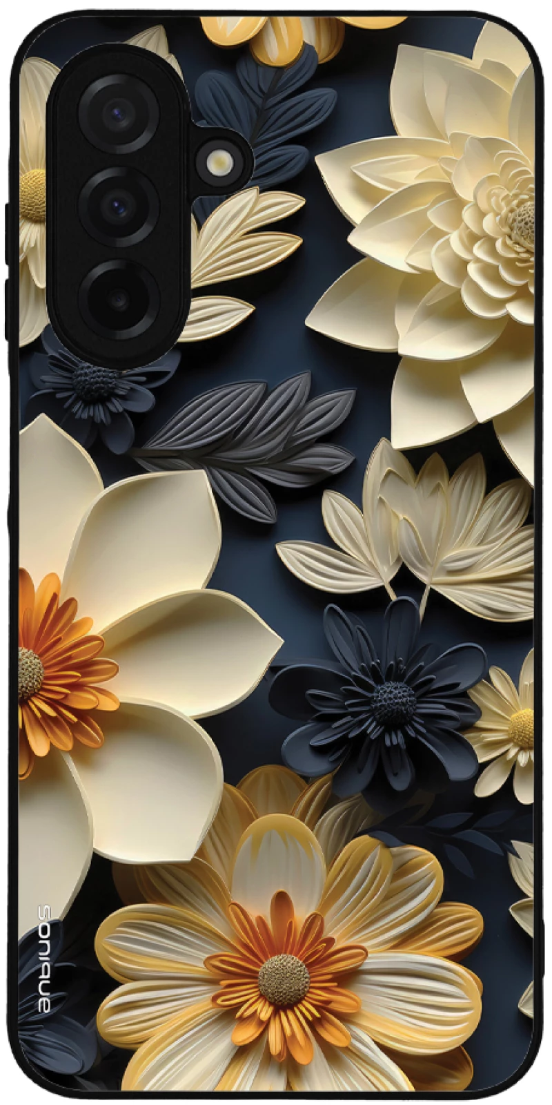 Θήκη Sonique 3D Flower Series για Samsung Galaxy A26 5G Εκρού