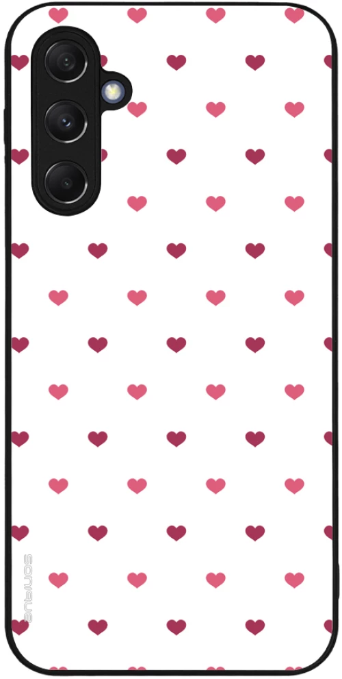 Θήκη Sonique Heart Series για Samsung Galaxy M34 5G Λευκό 01