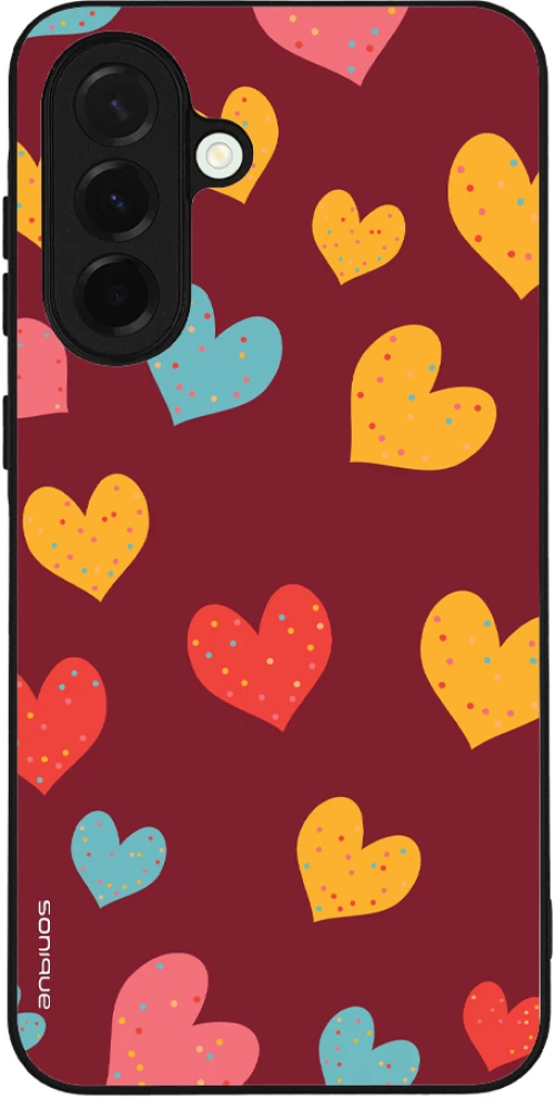 Θήκη Sonique Heart Series για Samsung Galaxy A36 5G Μπορντώ