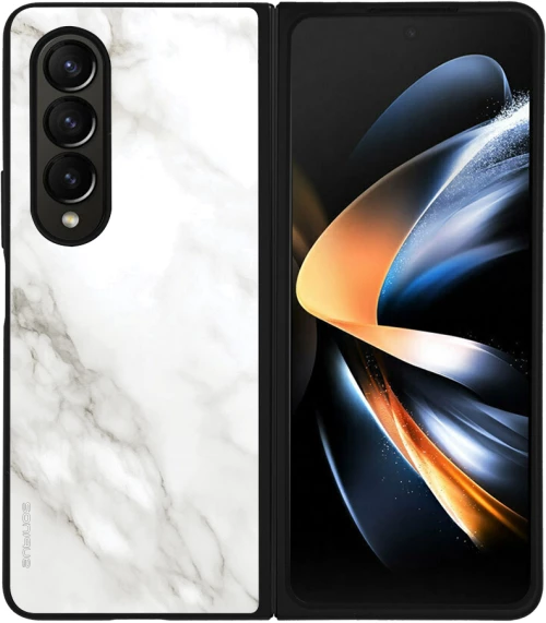 Θήκη Sonique Marble Series για Samsung Galaxy Z Fold 4 Λευκό