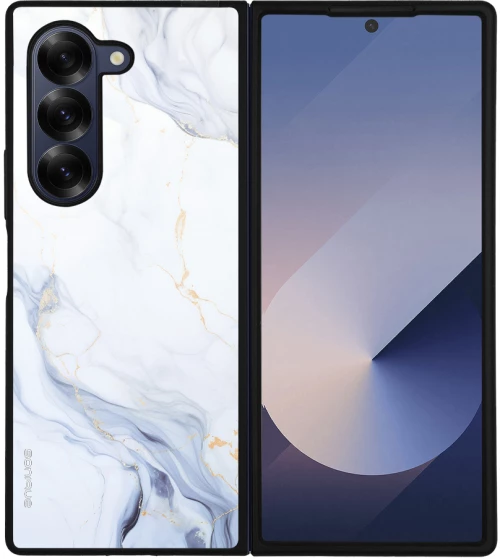 Θήκη Sonique Marble Series για Samsung Galaxy Z Fold 6 Λευκό 02