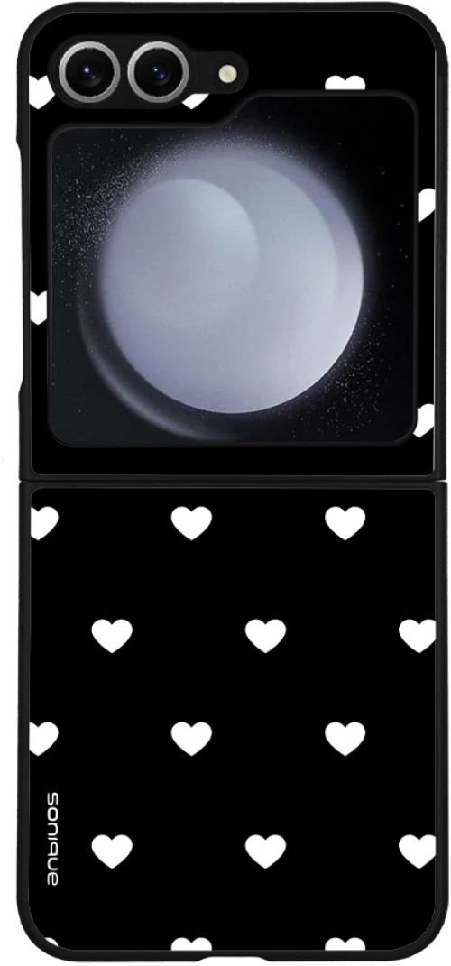 Θήκη Sonique Heart Series για Samsung Galaxy Z Flip 6 Μαύρο 02