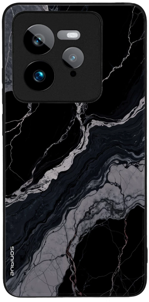 Θήκη Sonique Marble Series για Realme GT 7 Pro 5G Μαύρο 02