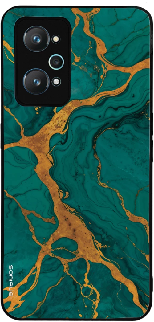Θήκη Sonique Marble Series για Realme GT Neo 2 5G / Realme GT 2 5G / Realme GT Neo 3T 5G Πράσινο