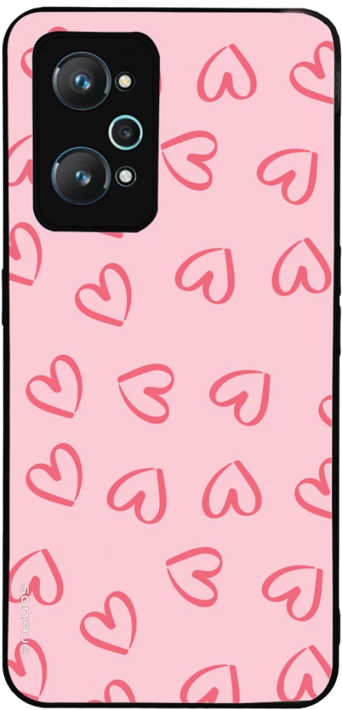 Θήκη Sonique Heart Series για Realme GT Neo 2 5G / Realme GT 2 5G / Realme GT Neo 3T 5G Ροζ
