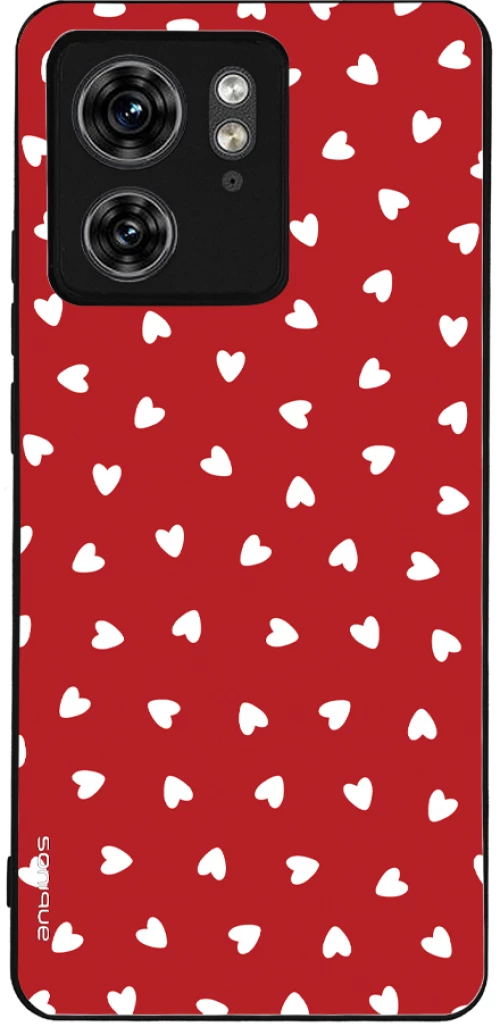Θήκη Sonique Heart Series για Motorola Edge 40 5G Κόκκινο