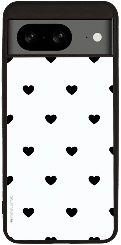 Θήκη Sonique Heart Series για Google Pixel 8 5G Λευκό