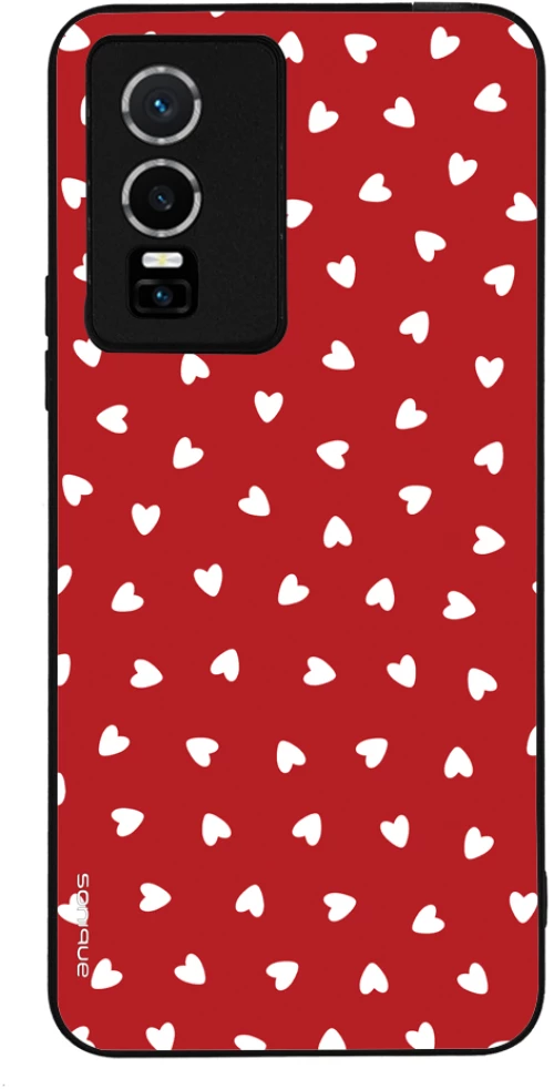 Θήκη Sonique Heart Series για VIVO Y74s / VIVO Y76 5G Κόκκινο