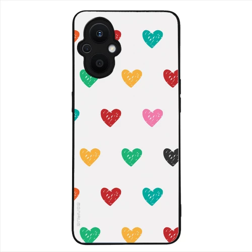 Θήκη Sonique Heart Series για Oppo Reno7 Lite 5G / Oppo Reno8 Lite 5G Λευκό 02