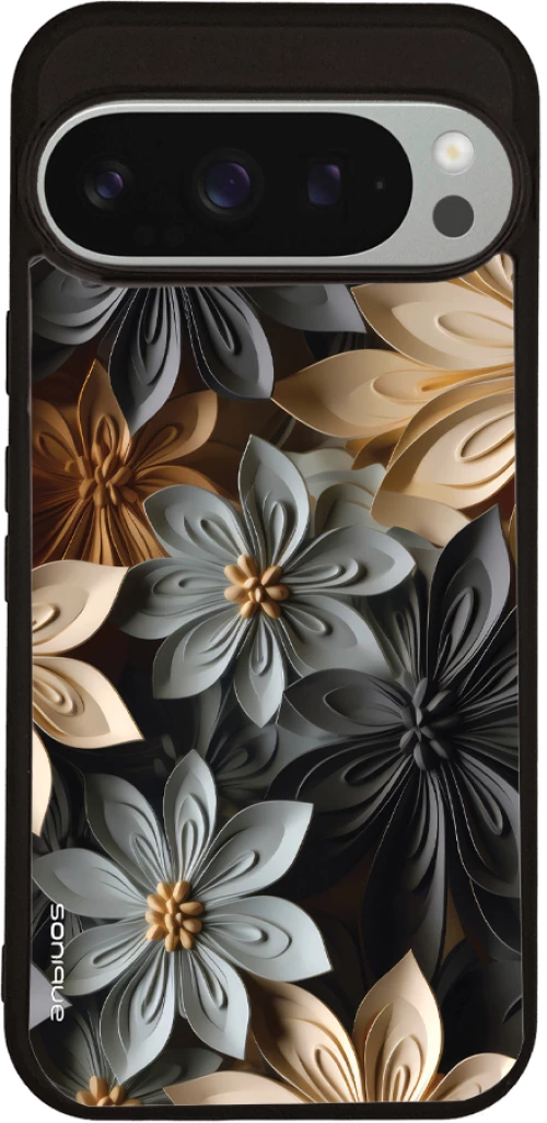 Θήκη Sonique 3D Flower Series για Google Pixel 9 Pro 5G Γκρι