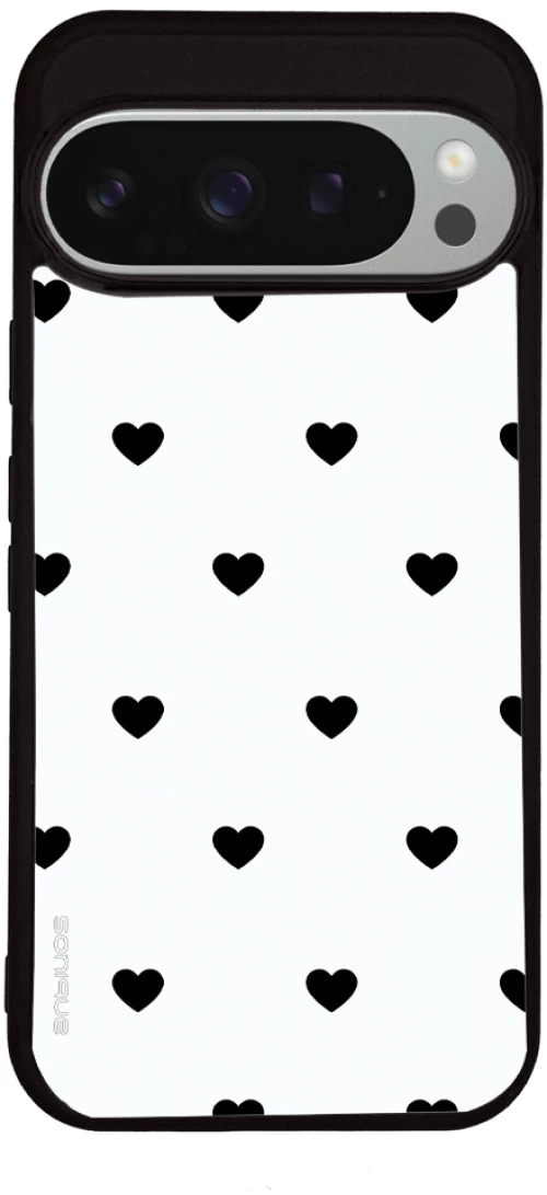 Θήκη Sonique Heart Series για Google Pixel 9 Pro 5G Λευκό