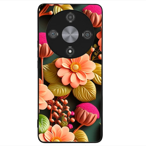 Θήκη Sonique 3D Flower Series για Honor Magic6 Lite 5G Σομόν
