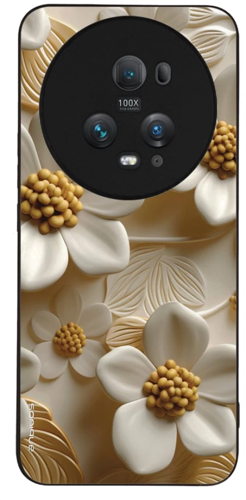 Θήκη Sonique 3D Flower Series για Honor Magic5 Pro 5G Λευκό