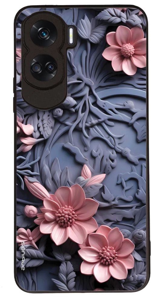 Θήκη Sonique 3D Flower Series για Honor 90 Lite 5G Ροζ 02