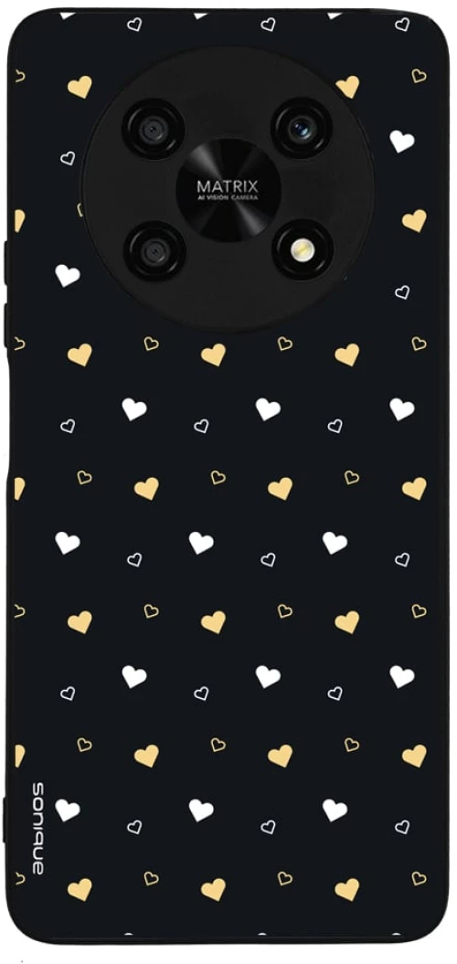 Θήκη Sonique Heart Series για Honor Magic4 Lite 5G Μαύρο 01