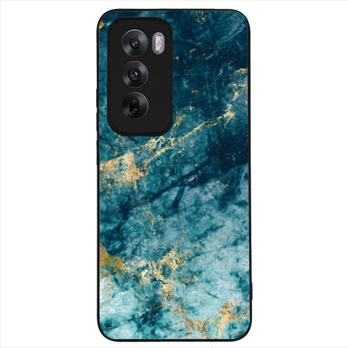 Θήκη Sonique Marble Series για Oppo Reno12 5G Μπλε