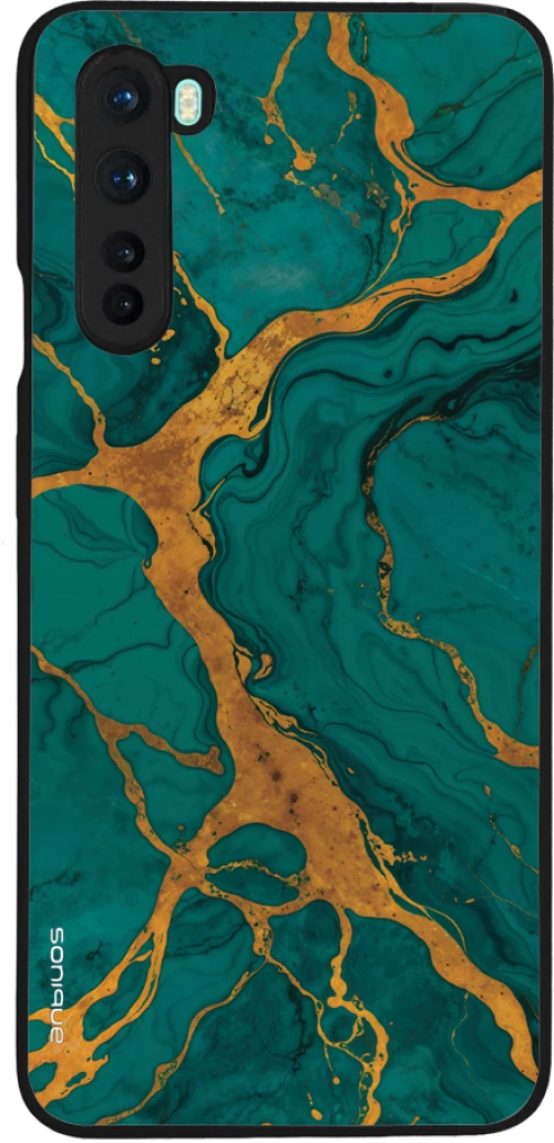 Θήκη Sonique Marble Series για OnePlus Nord Πράσινο