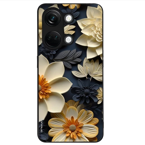 Θήκη Sonique 3D Flower Series για OnePlus Nord 3 5G Εκρού