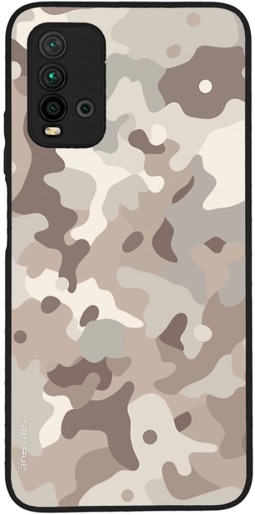Θήκη Sonique Camouflage Army Series για Xiaomi Redmi 9T Μπεζ