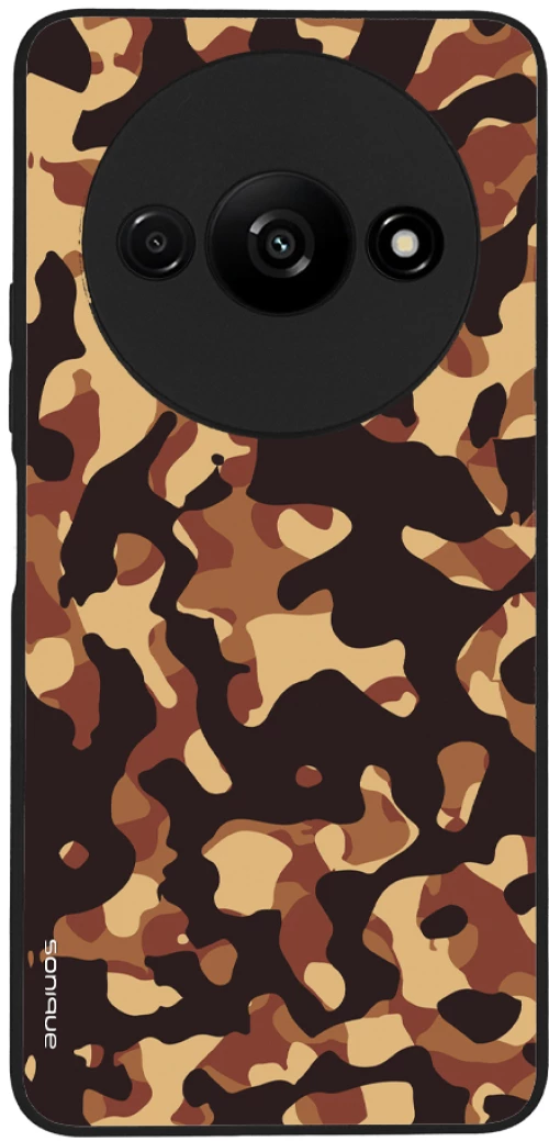 Θήκη Sonique Camouflage Army Series για Xiaomi Redmi A3 / Redmi A3x Καφέ 01