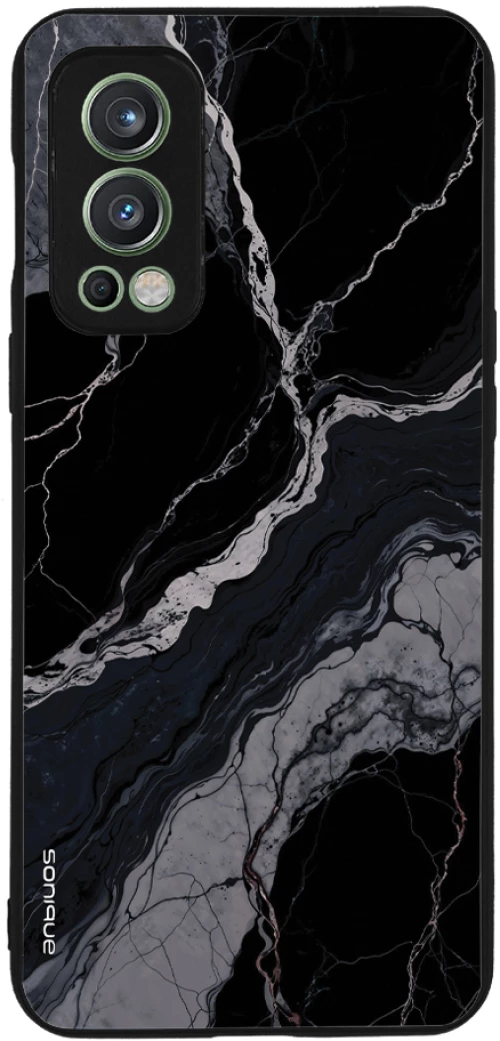 Θήκη Sonique Marble Series για OnePlus Nord 2 5G Μαύρο 02