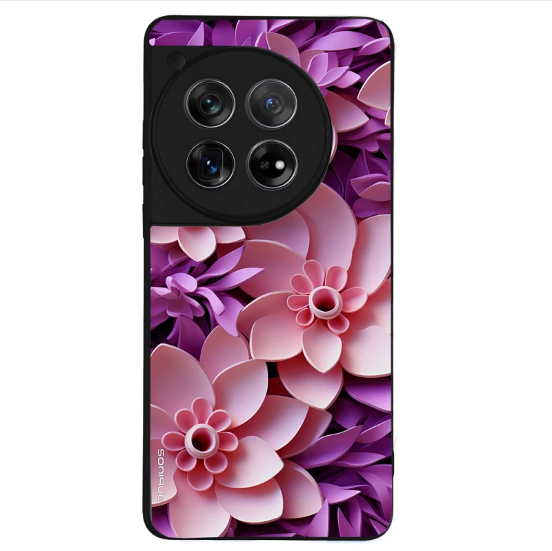Θήκη Sonique 3D Flower Series για OnePlus 12 5G Ροζ