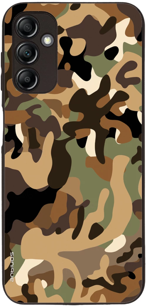 Θήκη Sonique Camouflage Army Series για Samsung Galaxy A14 4G / Galaxy A14 5G Καφέ