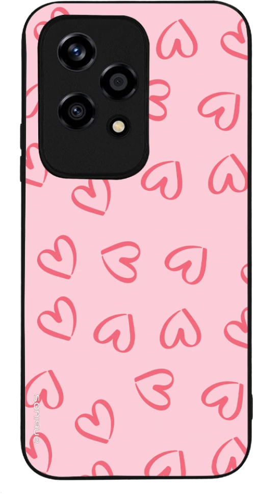 Θήκη Sonique Heart Series για Honor 200 Lite 5G Ροζ